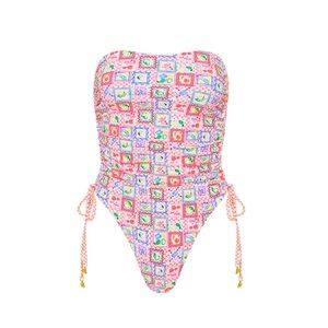 Kulani Kinis Citron Coast Ruched One Piece